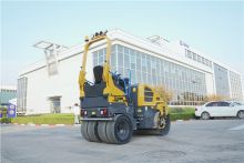 XCMG Official new 3 ton mini vibratory road roller machine XD120VT for European and American price